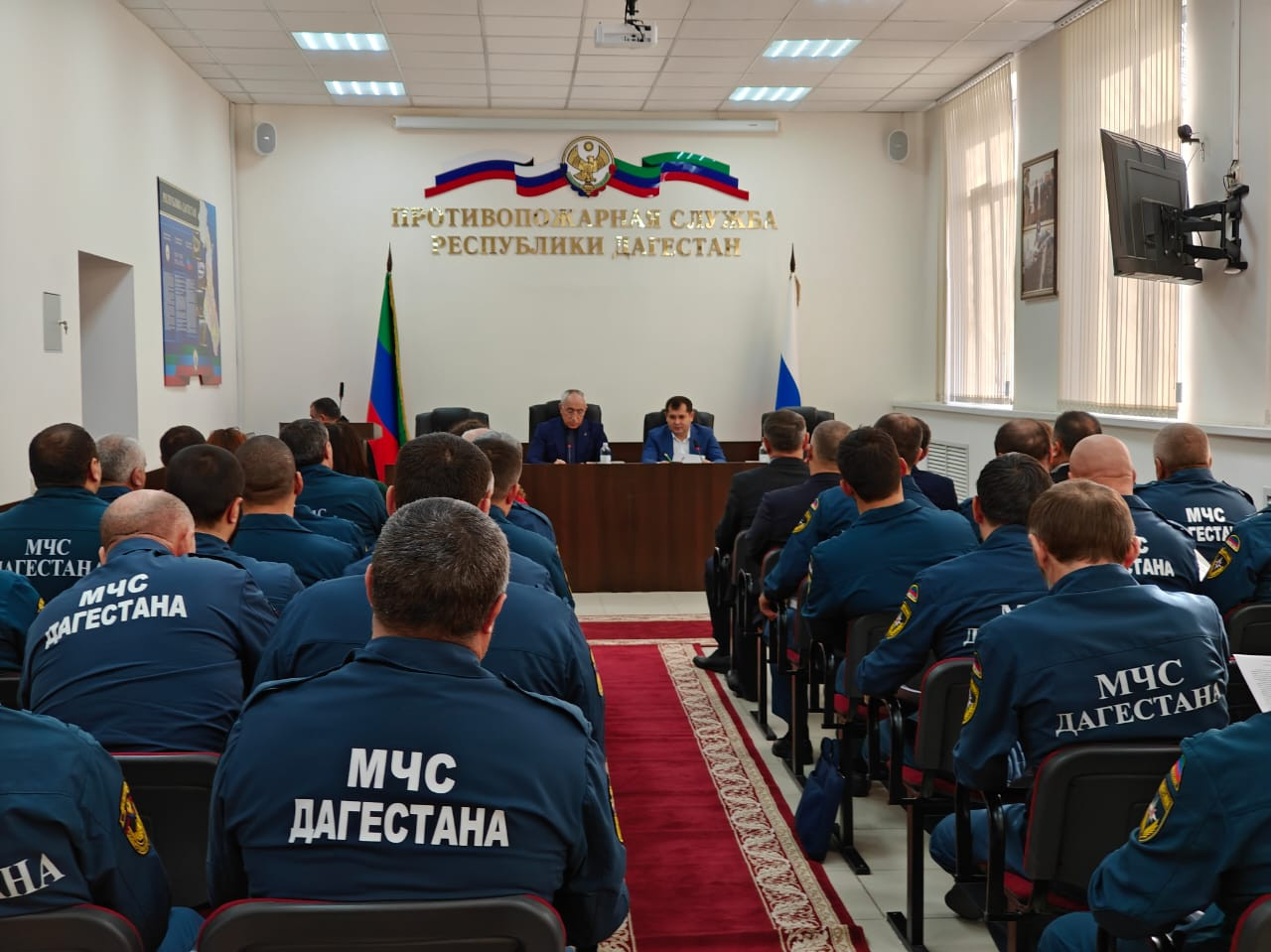 Подведение итогов деятельности ГКУ РД «Противопожарная служба Республики Дагестан» за 2024 год